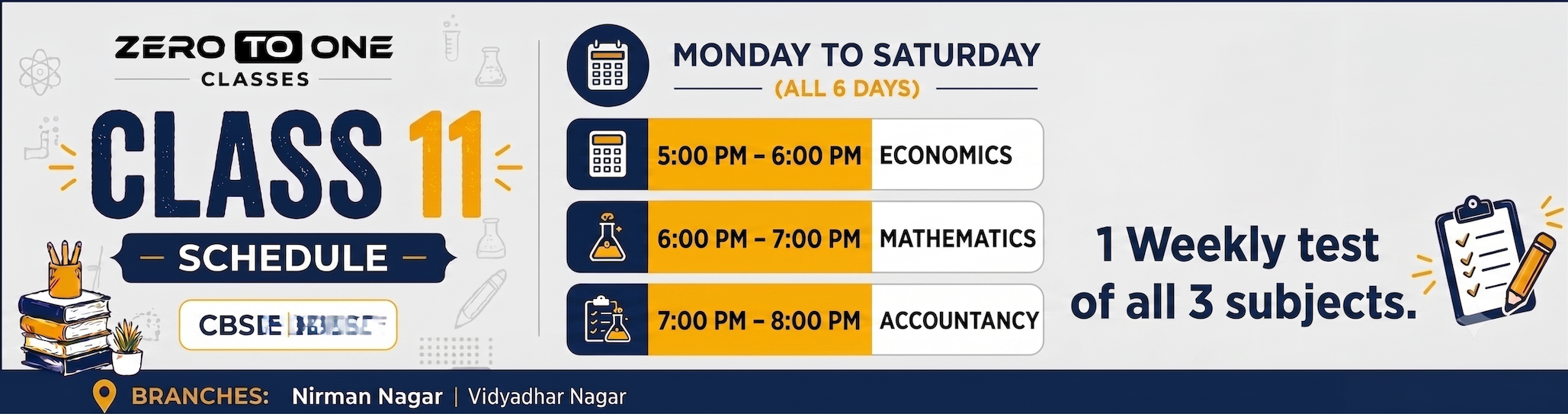 Class 11 Commerce Foundation | 2027